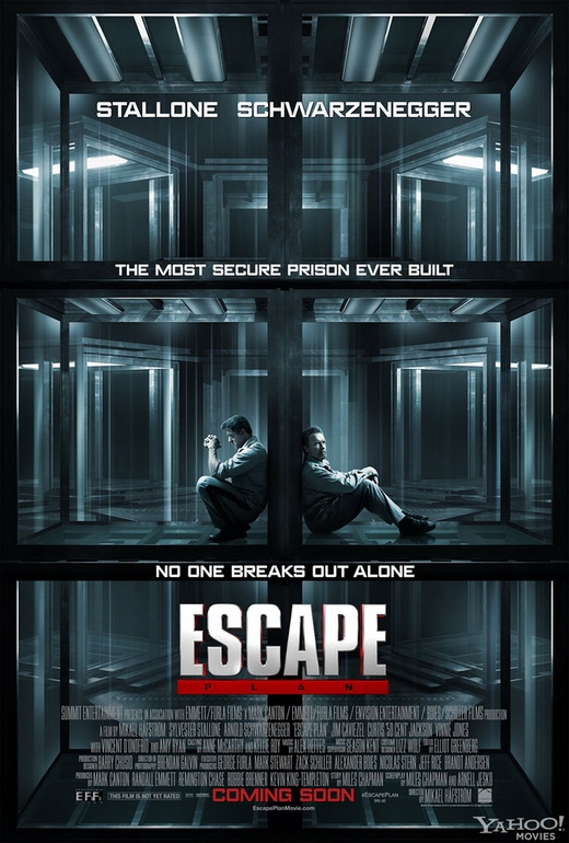 پوستر فیلم نقشه فرار با بازی سیلوستر استالونه و آرنولد شوارتزنگر